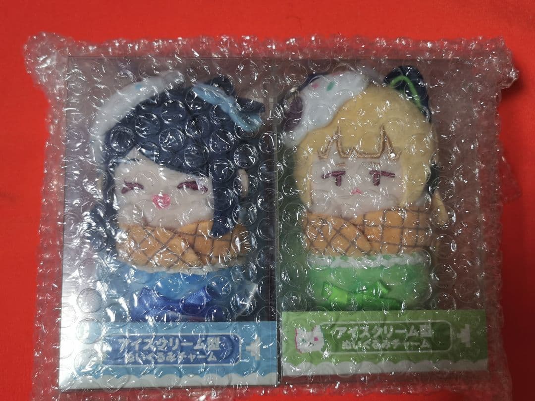 ブルアカ アイスクリーム型ぬいぐるみチャーム4点セット - メルカリ