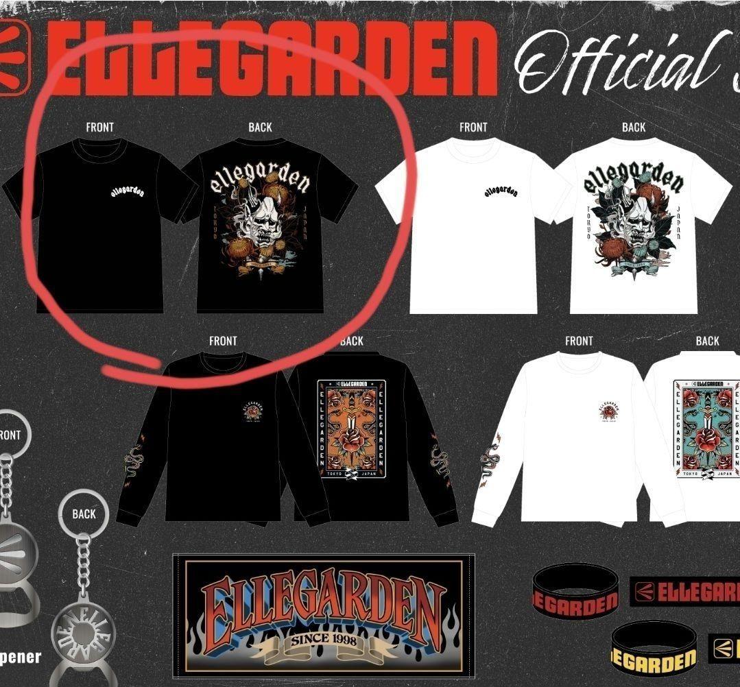 ELLEGARDEN 般若 Tシャツ 半袖 新品 未開封 エルレ - メルカリ