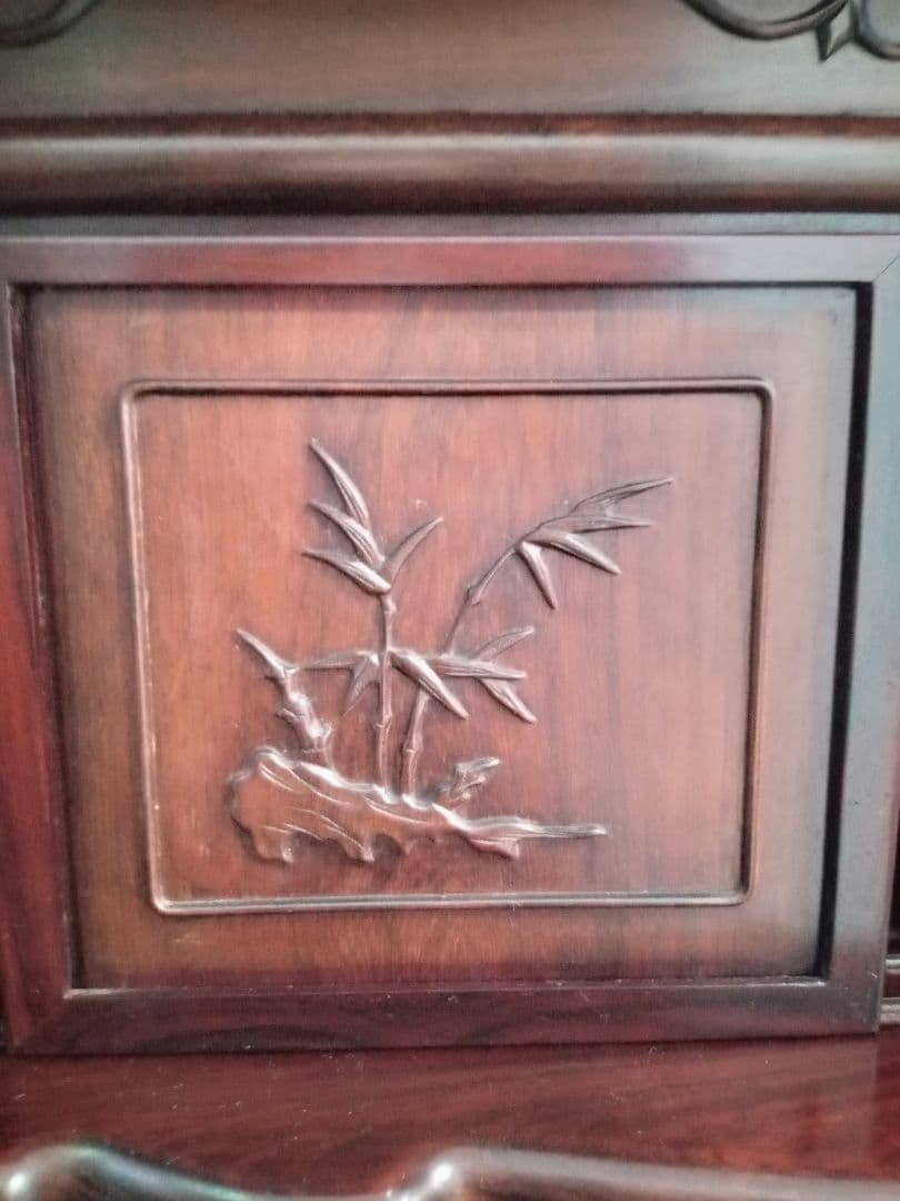 【北九州市・福岡市限定】飾り棚　唐木【配達に設置込み】