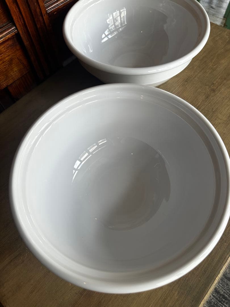 未使用 27cmエミールアンリ ホワイト大型ボール2個セット - メルカリ