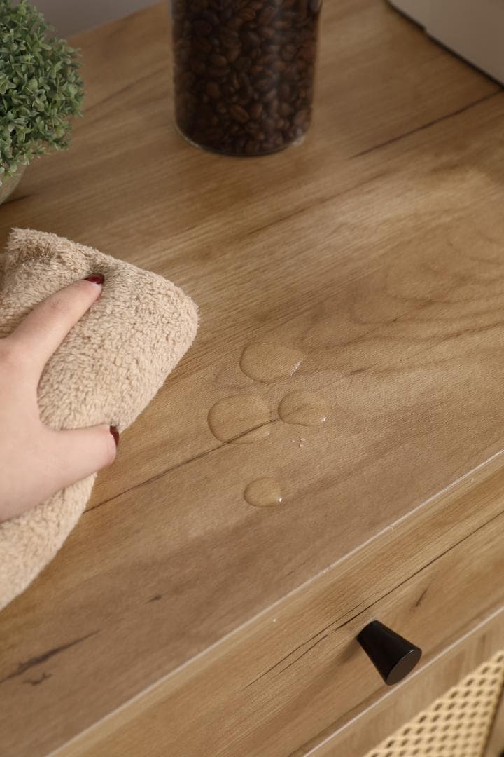 人気再入荷！サイドボード チェストラタン調　収納棚 整理タンス 北欧　収納 箪笥