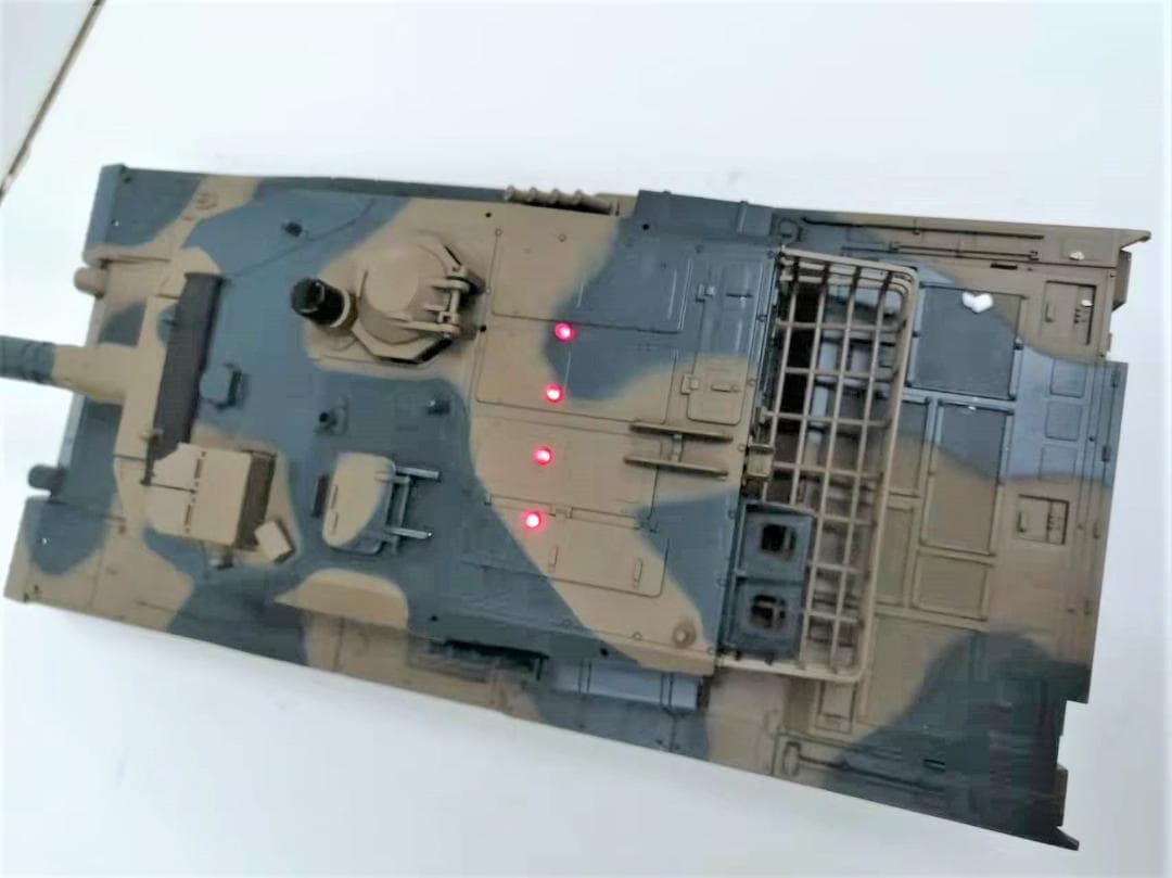 1/24戦車ラジコン　自衛隊90式　2.4G　BB弾・赤外線対戦