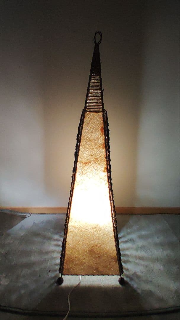 バリ島  アジアンランプ 高さ約100cm  ランプ