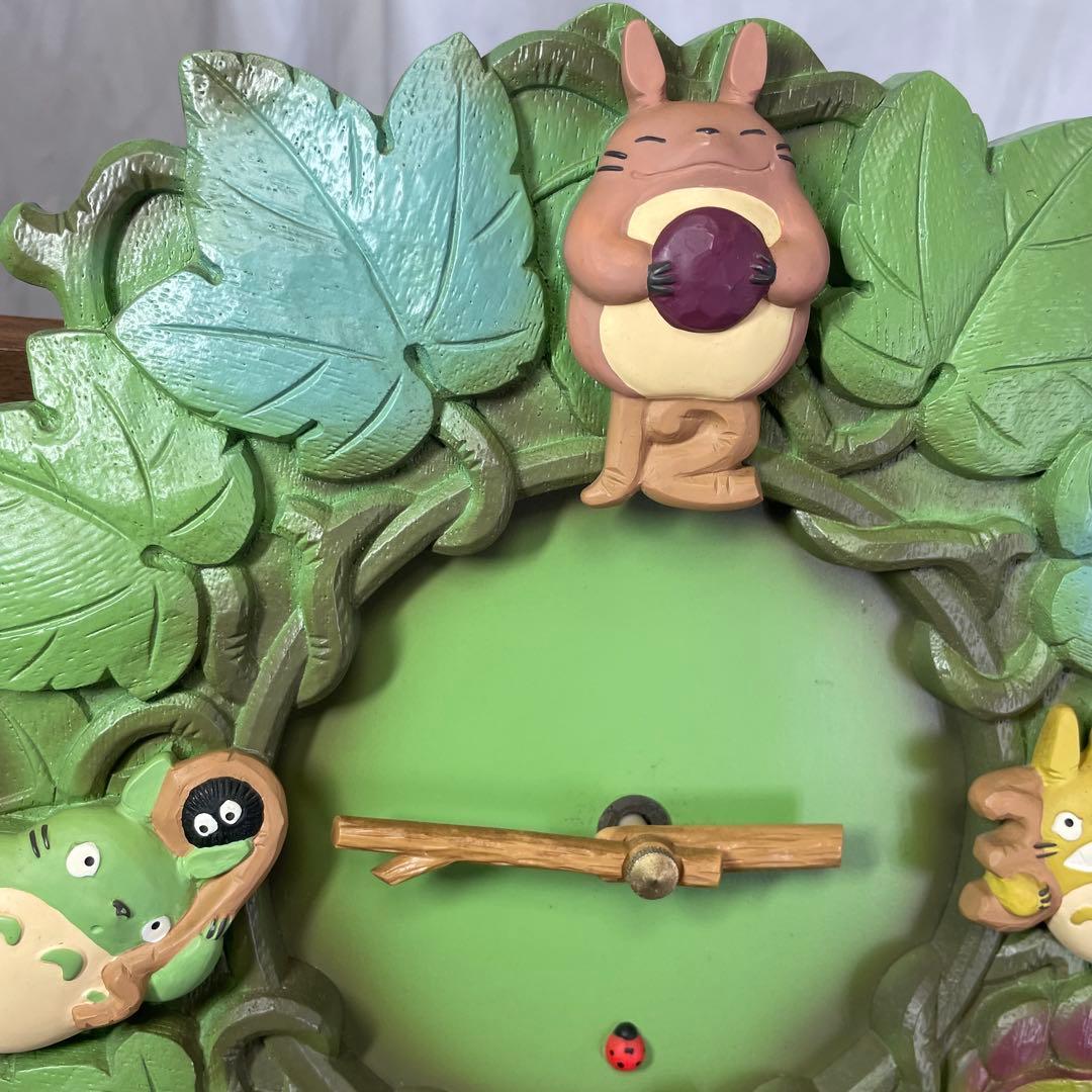 【廃盤】ヴィンテージ　となりのトトロ 振り子時計 リズム時計 動作確認済み