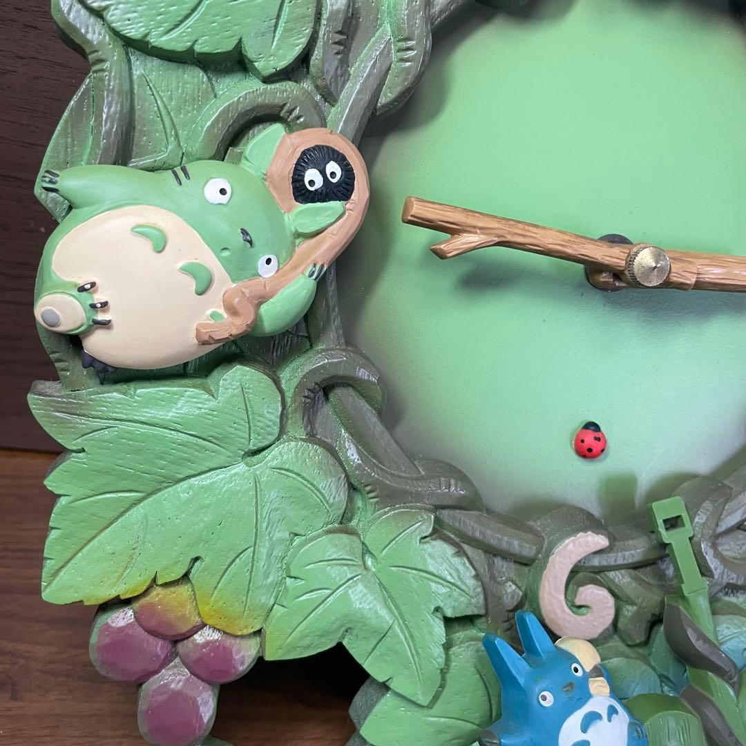 【廃盤】ヴィンテージ　となりのトトロ 振り子時計 リズム時計 動作確認済み