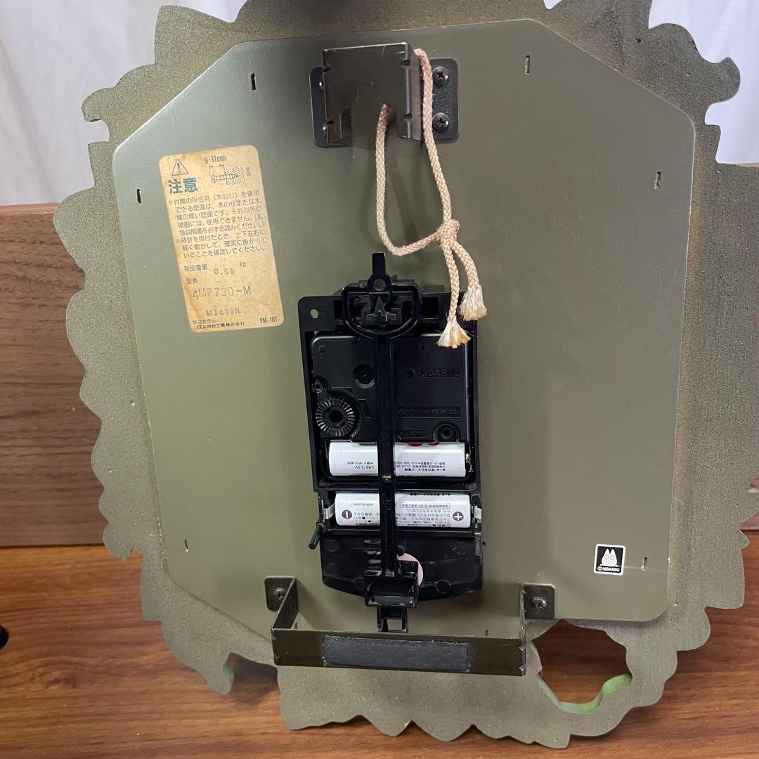 【廃盤】ヴィンテージ　となりのトトロ 振り子時計 リズム時計 動作確認済み