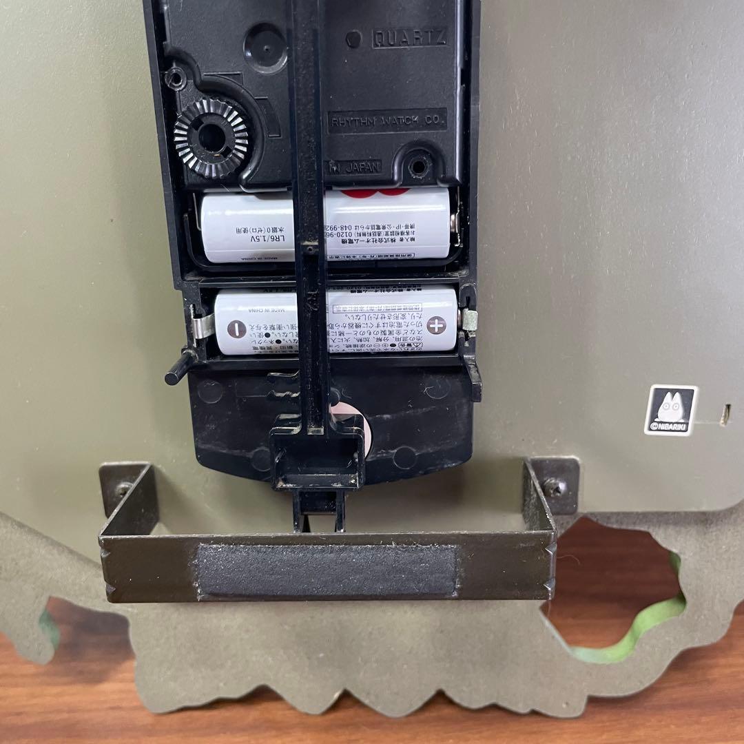 【廃盤】ヴィンテージ　となりのトトロ 振り子時計 リズム時計 動作確認済み