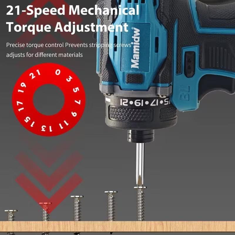 New最安値【Mamidw 380N.Mコンパクト コードレス電動ドライバー】