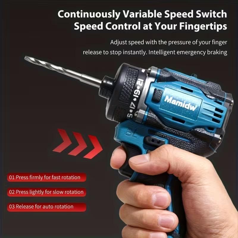 New最安値【Mamidw 380N.Mコンパクト コードレス電動ドライバー】