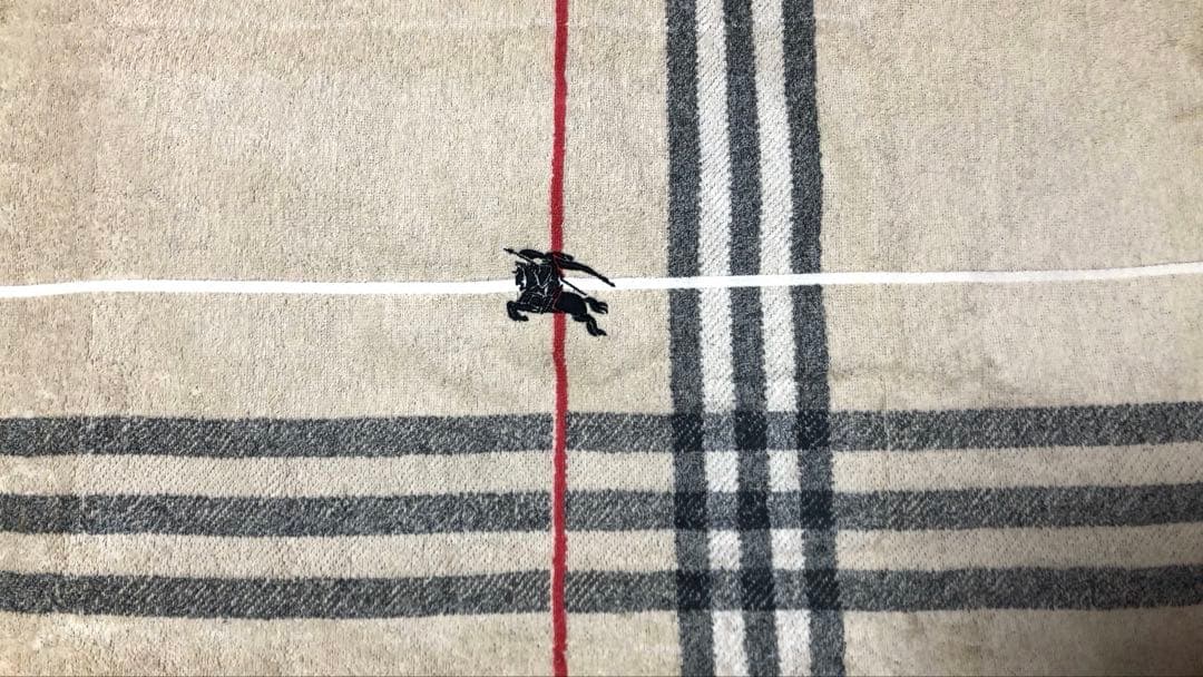 バーバリー　タオルケット　②