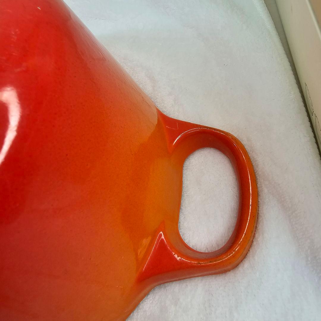 Le Creuset ル・クルーゼ オーバル両手鍋 オレンジ 25cm