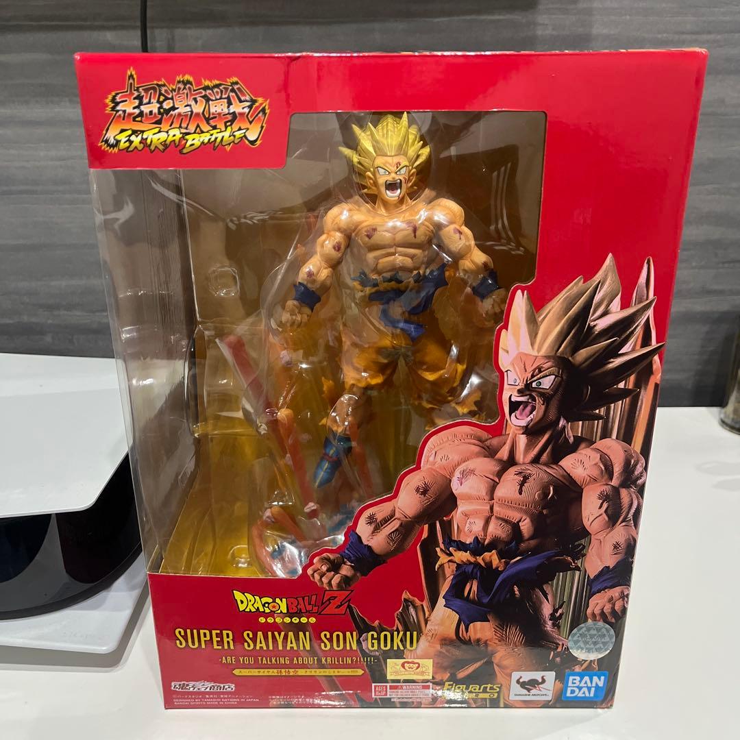 フィギュアーツZERO 超激戦 スーパーサイヤ人 孫悟空 【未開封】 フィギュアーツZERO スーパーサイヤ人孫悟空（Tokyo Limited）展示品