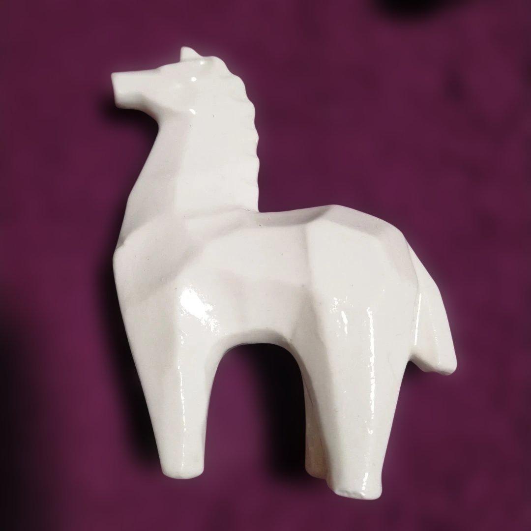 伊勢神宮　干支置物　陶器　縁起物　白　11体　(ひつじ無し)