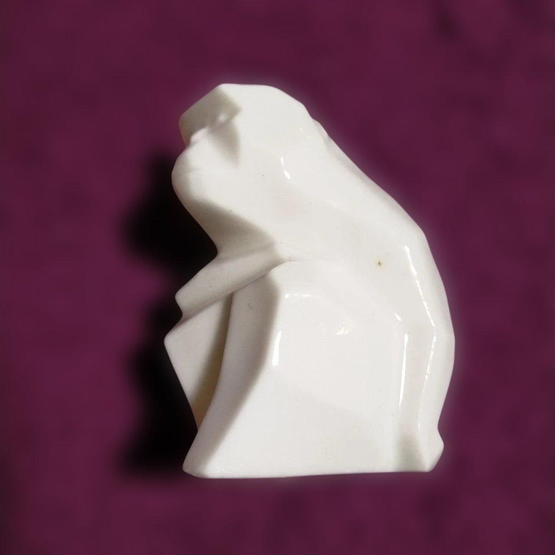 伊勢神宮　干支置物　陶器　縁起物　白　11体　(ひつじ無し)