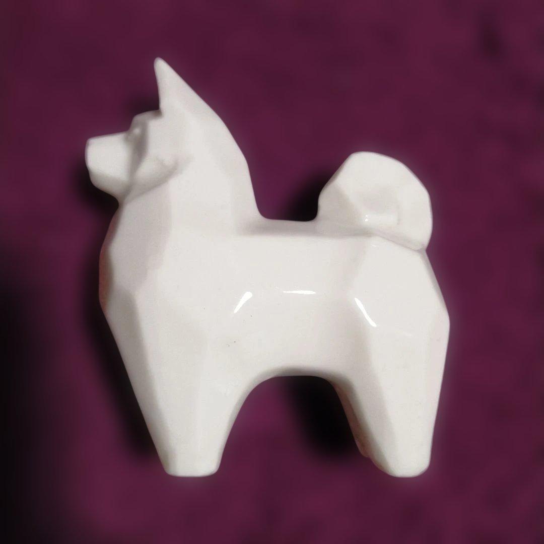 伊勢神宮　干支置物　陶器　縁起物　白　11体　(ひつじ無し)