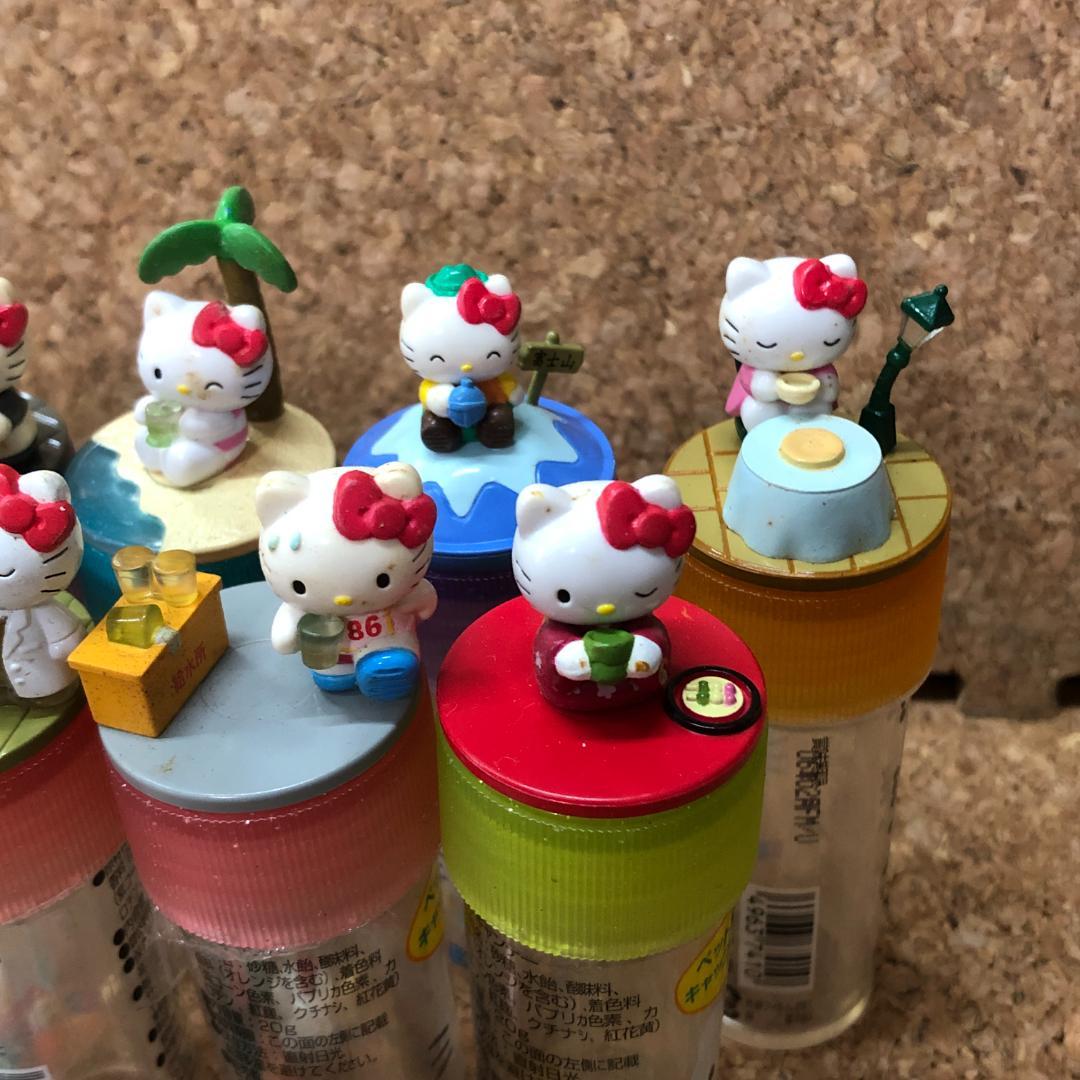 レトロ ハローキティ サクマ製菓 食玩 ボトルキャップ 11点セット レア
