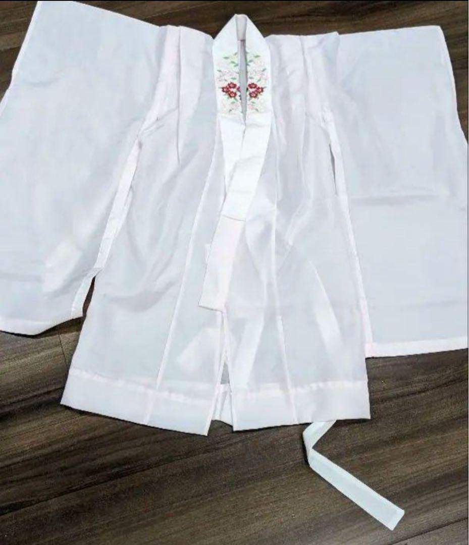 753 七五三衣装 ピンク 花柄 着物　3歳　女の子