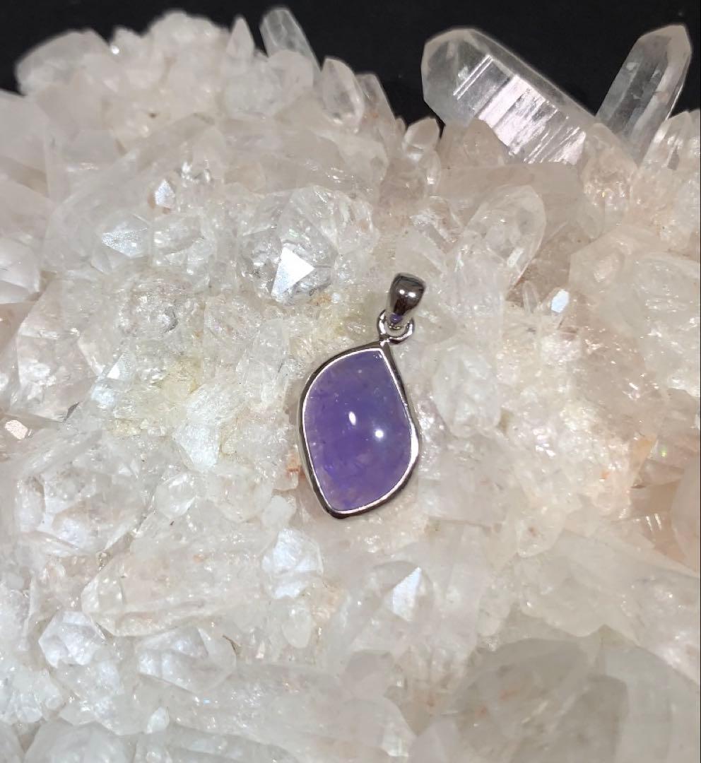 ★高品質★ ピンクタンザナイト　ペンダントトップ　silver925