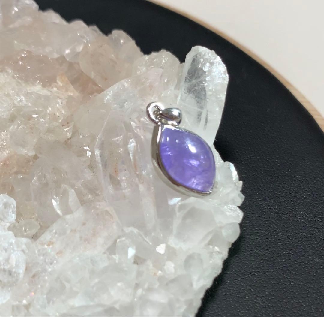 ★高品質★ ピンクタンザナイト　ペンダントトップ　silver925