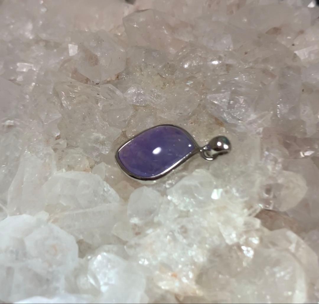 ★高品質★ ピンクタンザナイト　ペンダントトップ　silver925