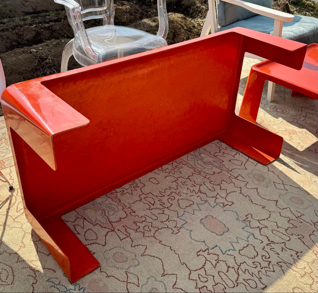 Mario Bellini アマンタ テーブル 赤 B&C Italia Amanta coffee table