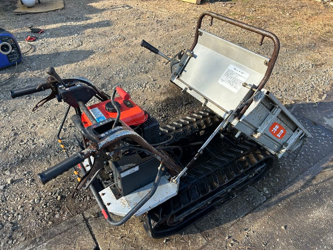 共立　運搬車　ダンプ　2.7馬力 積載250Kg KCG-90DX　動画あり