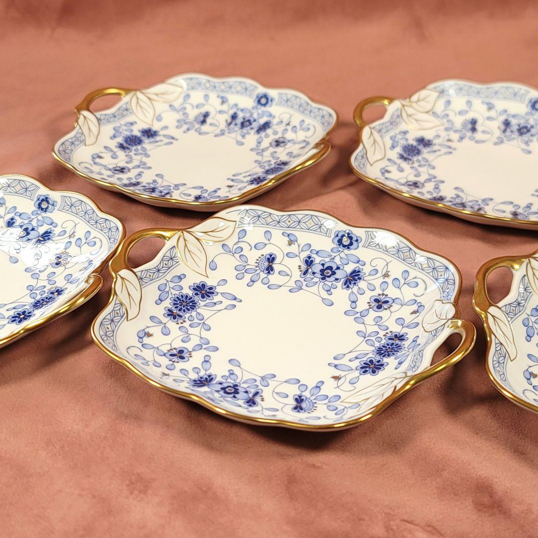 NARUMI ナルミ ミラノ 持ち手付き スクエア プレート 小皿　大皿セット