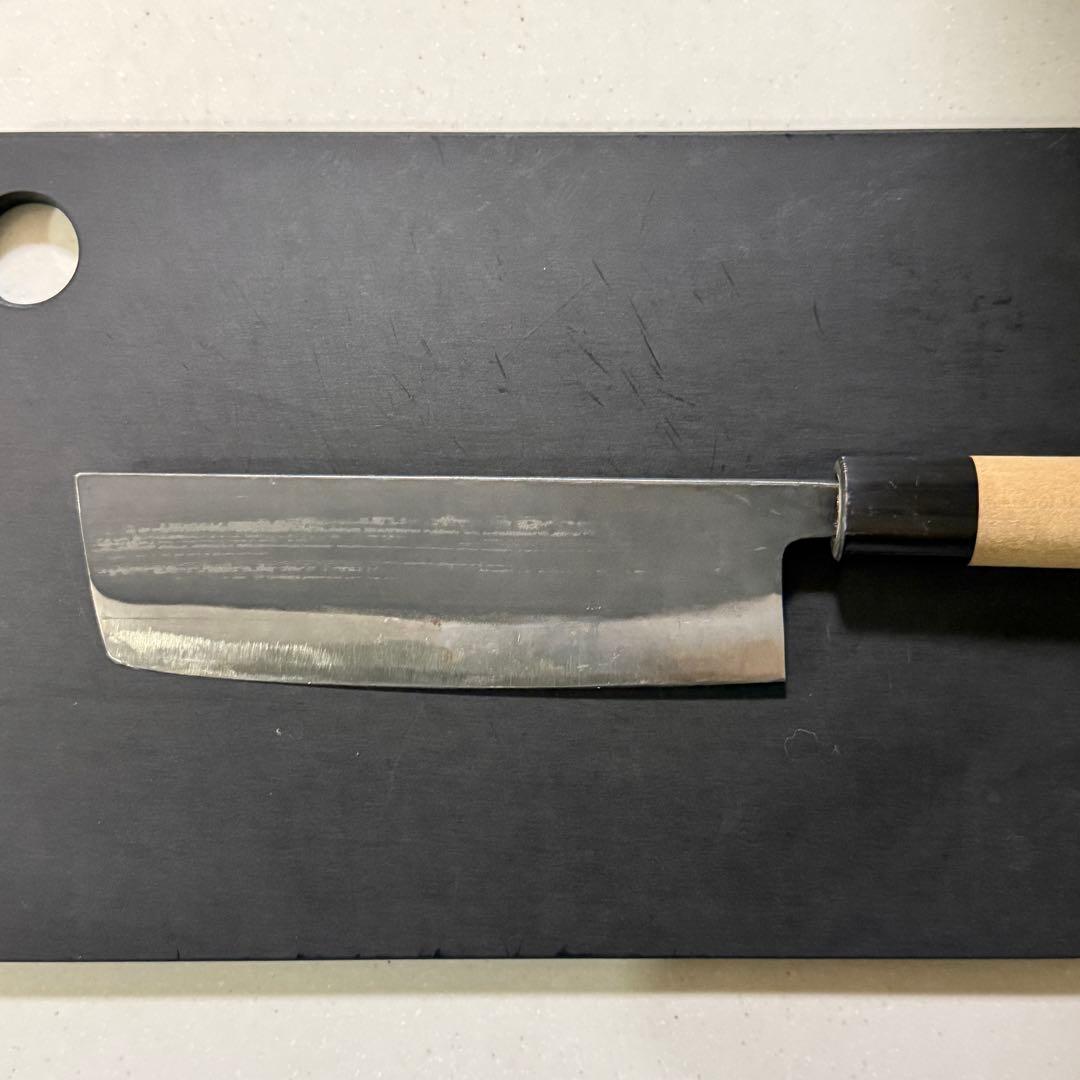 東京杉本 菜切包丁 木製ケース＋砥石付き