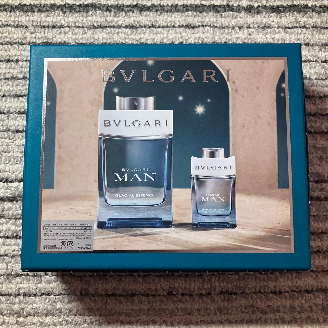 【未使用品】ブルガリ マン グレイシャル エッセンス ホリデー コフレセット