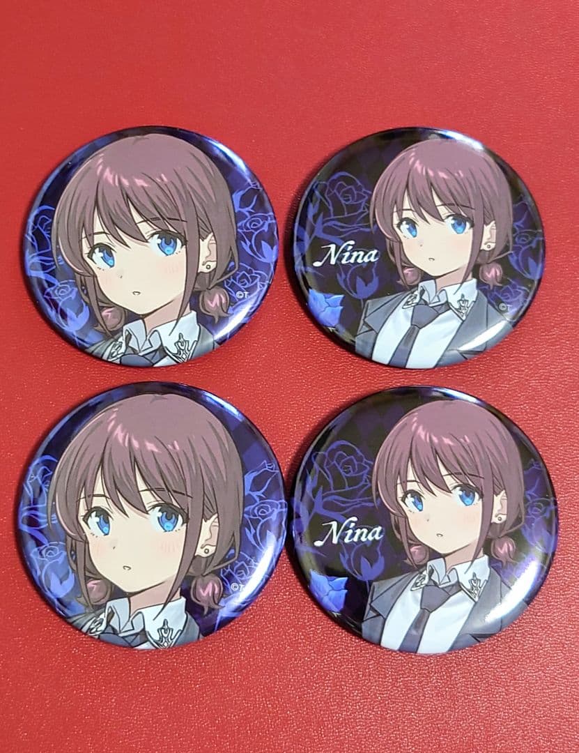 ガールズバンドクライ ヴィレヴァン Cry Rose 缶バッジ 4個 井芹仁菜