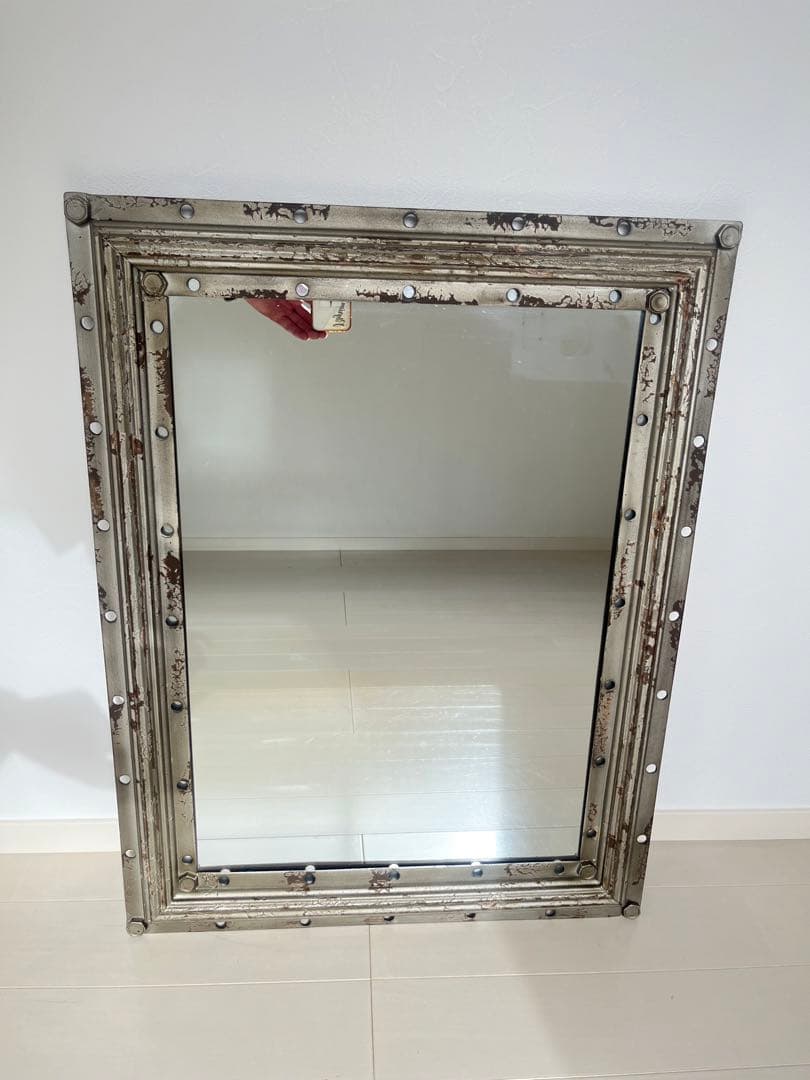 DULTON シルバーフレームミラー