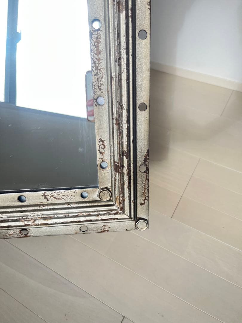 DULTON シルバーフレームミラー