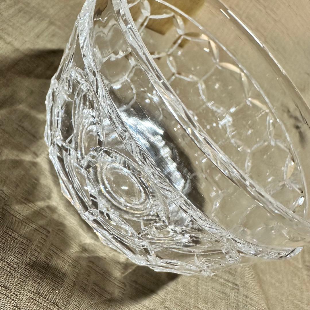 瀧澤利夫　江戸切子　器　小鉢　硝子