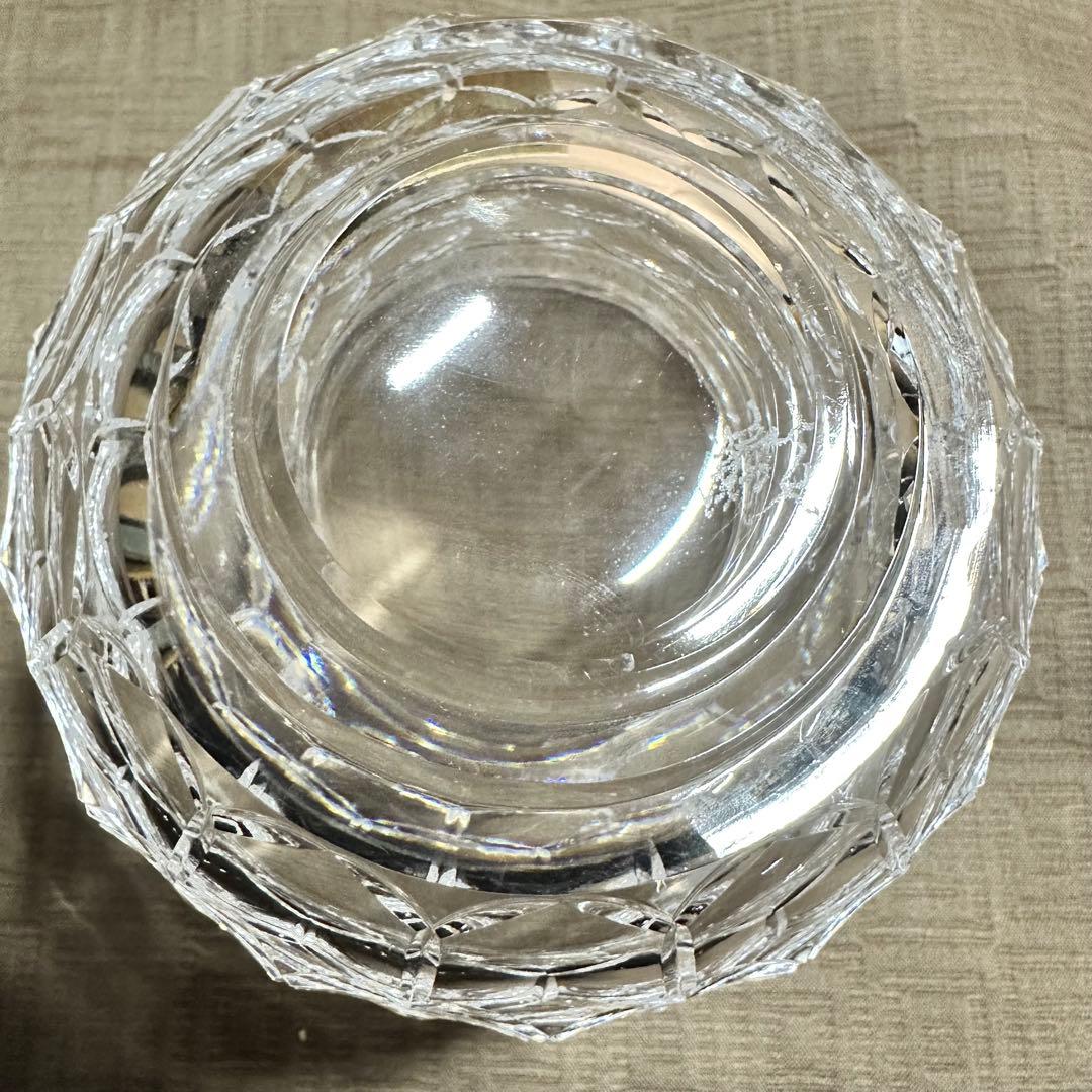 瀧澤利夫　江戸切子　器　小鉢　硝子