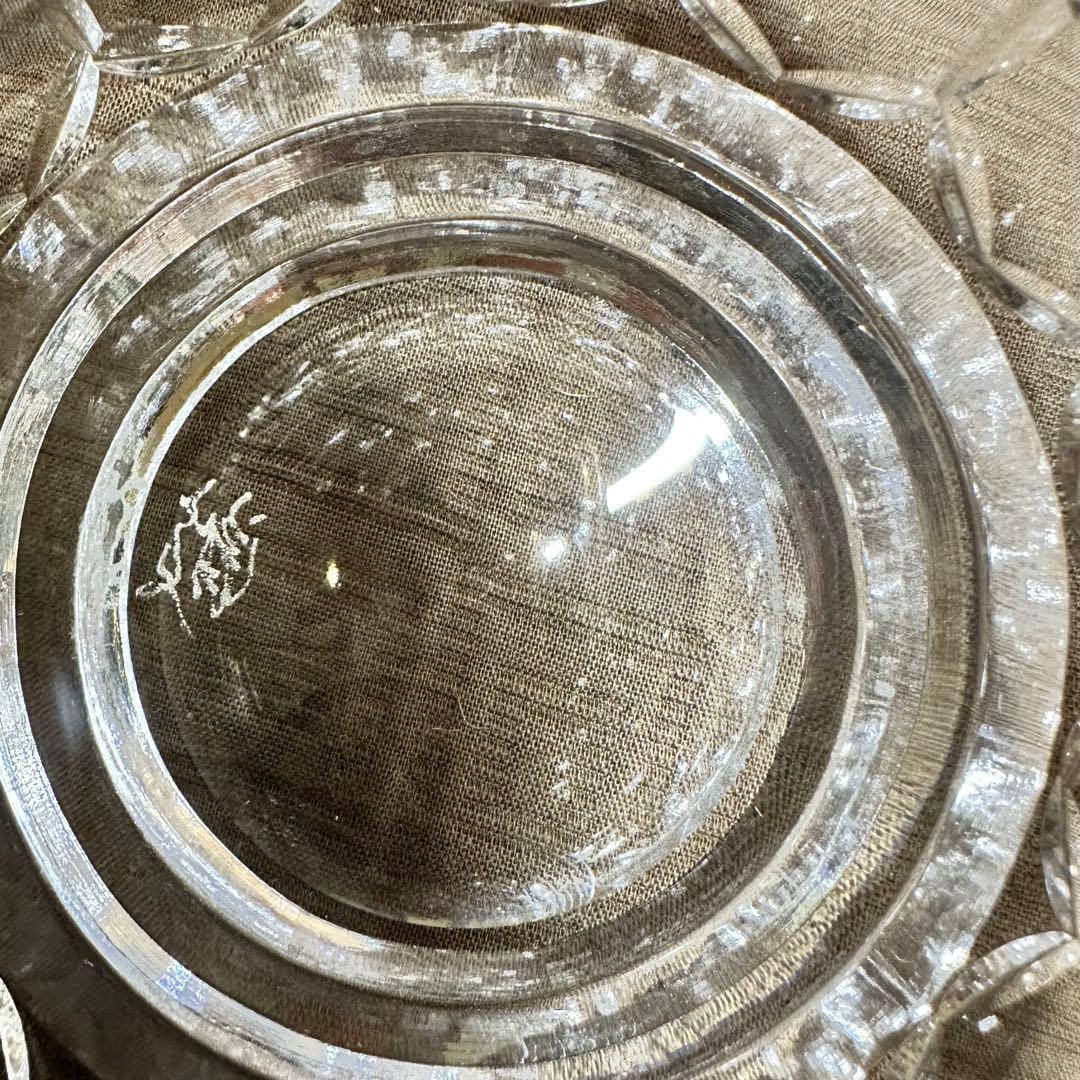 瀧澤利夫　江戸切子　器　小鉢　硝子