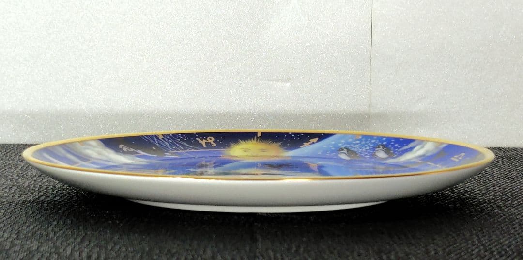 ノリタケ　2001年　パンダ　WWF 記念プレート