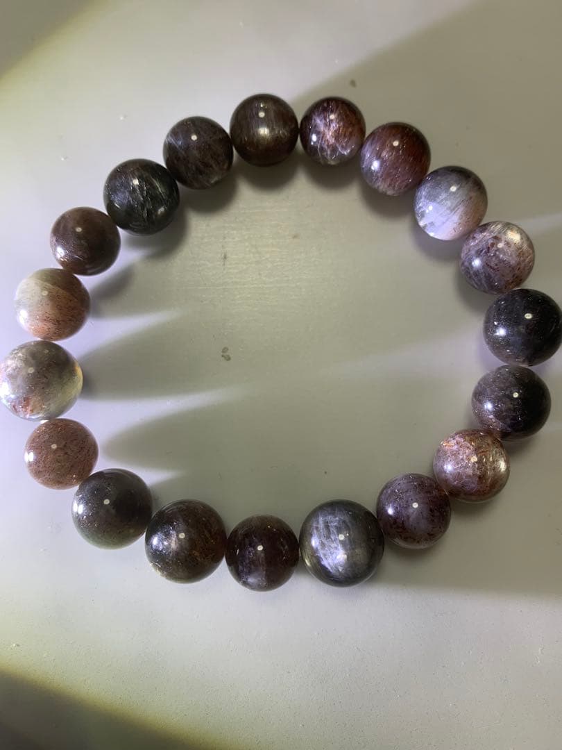 サンムーンストーン　10ミリ　内径17 高品質