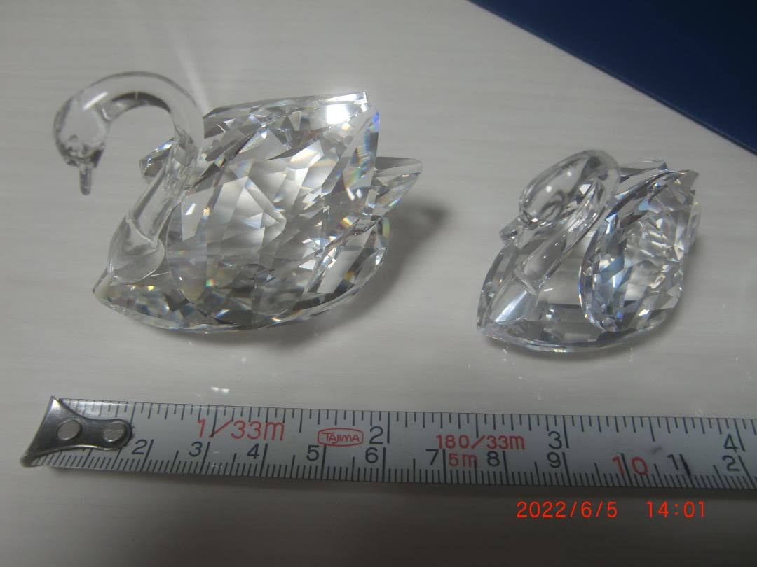スワロフスキー Swarovski  『スワン4Ｐ【Ｌ・Ｍ2・Ｍ閉】』　Ｓ17Ｂ