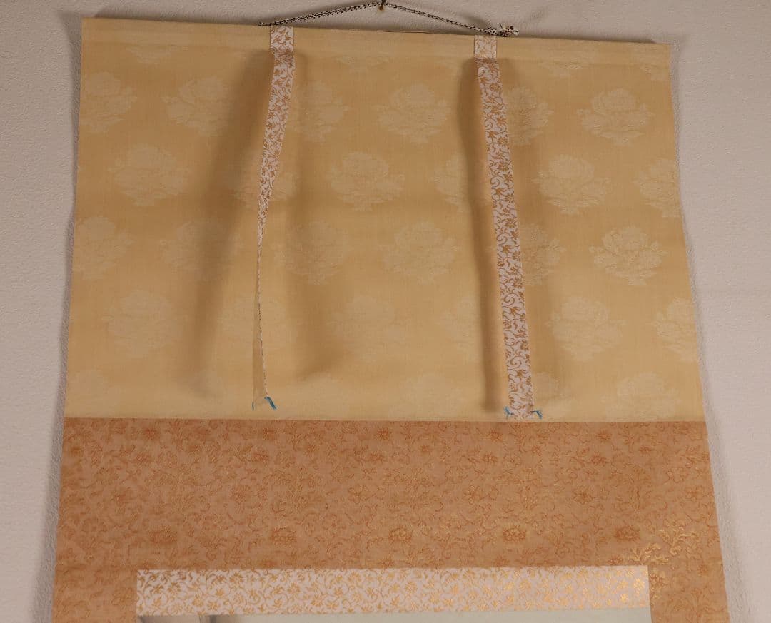 【真作】日本画 松原寿石 猛虎図 絹本 掛け軸 大正7年岐阜 MA839