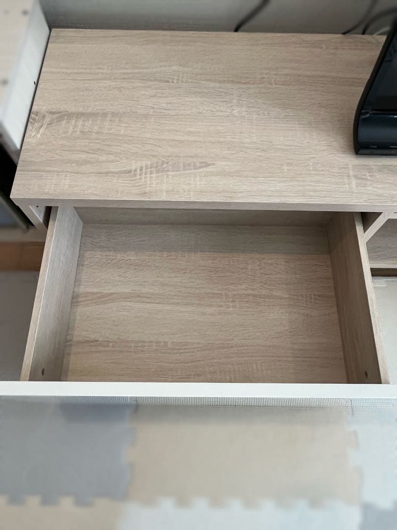 ニトリ ライトウッド テレビ台 引き出し付き