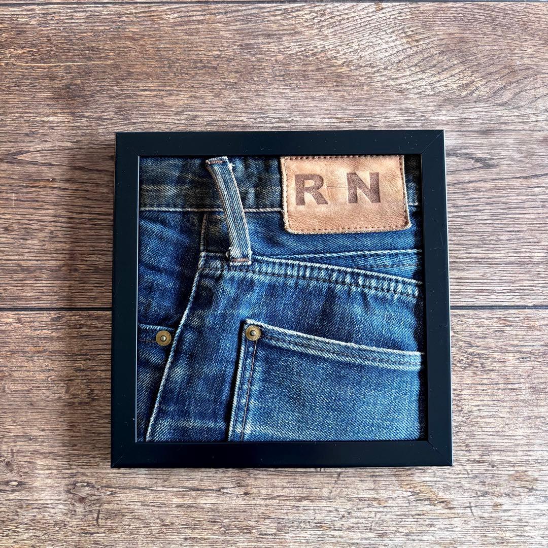 デニムリメイク デニムポスター デニム額縁 スタンド式 - メルカリ