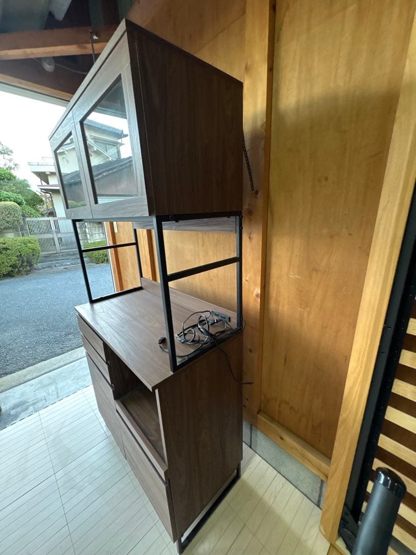 【引取or直配送】YMWORLD (ワイエムワールド) 食器棚