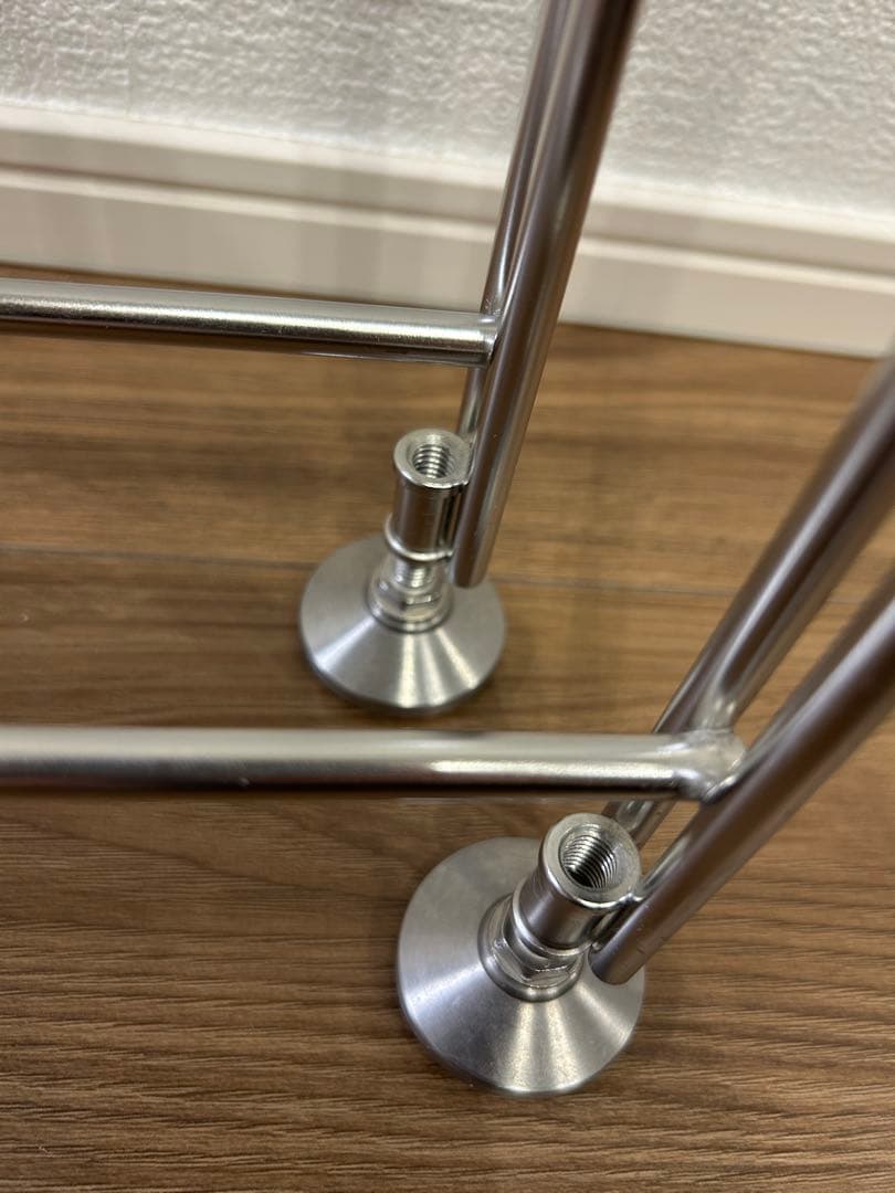 【たのメル便】無印良品 ステンレス ユニットシェルフ 帆立 大×2