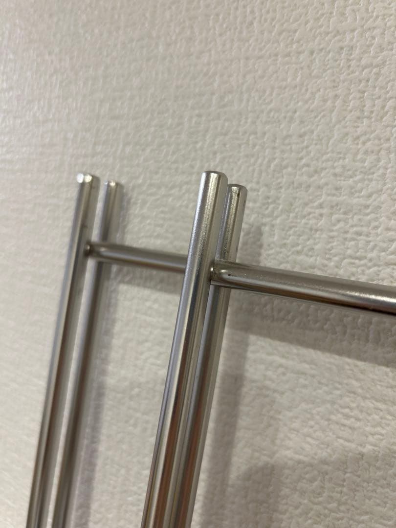 【たのメル便】無印良品 ステンレス ユニットシェルフ 帆立 大×2