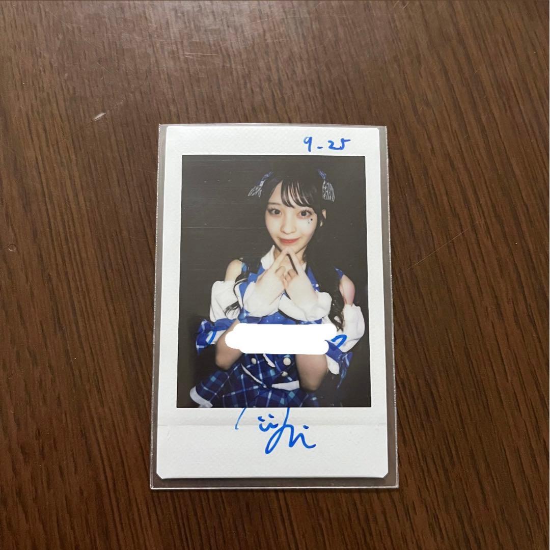 華瀬まい サイン有りチェキ - メルカリ