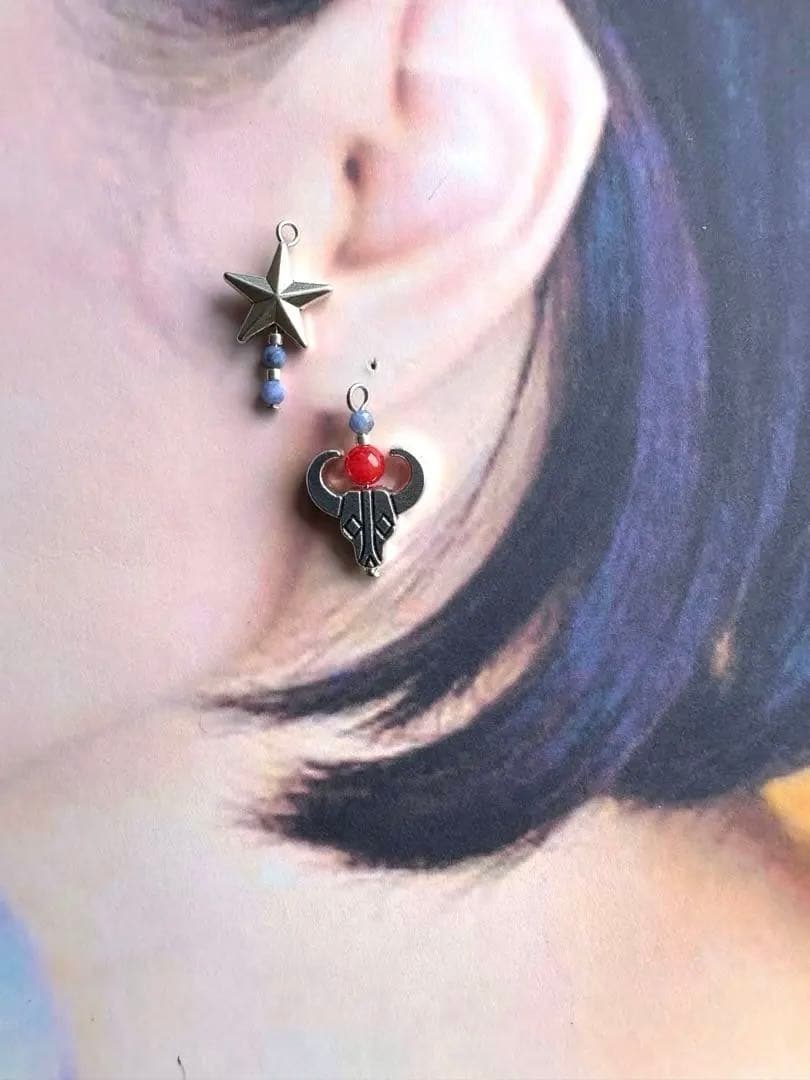 no.111 星のステッキとsilver cow