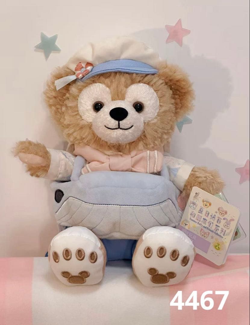 専用②上海ディズニー　サマー　クッキーアン　ぬいぐるみSSサイズ8240