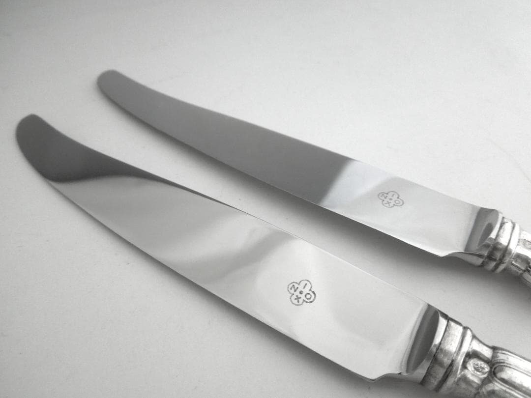 クリストフル シルバーナイフ 2本 Christofle　純銀