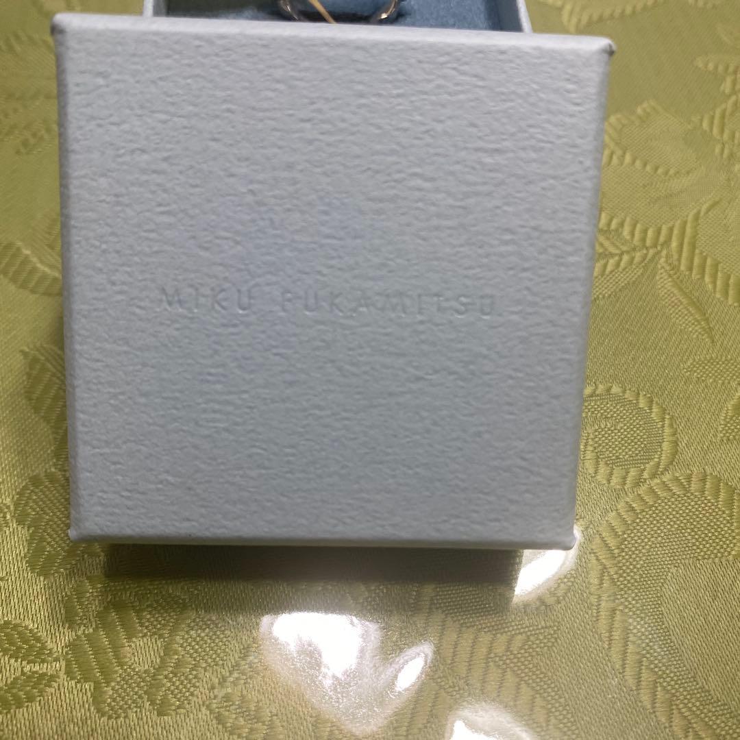 MIKU FUKAMITSUシルバー 波形デザインリング