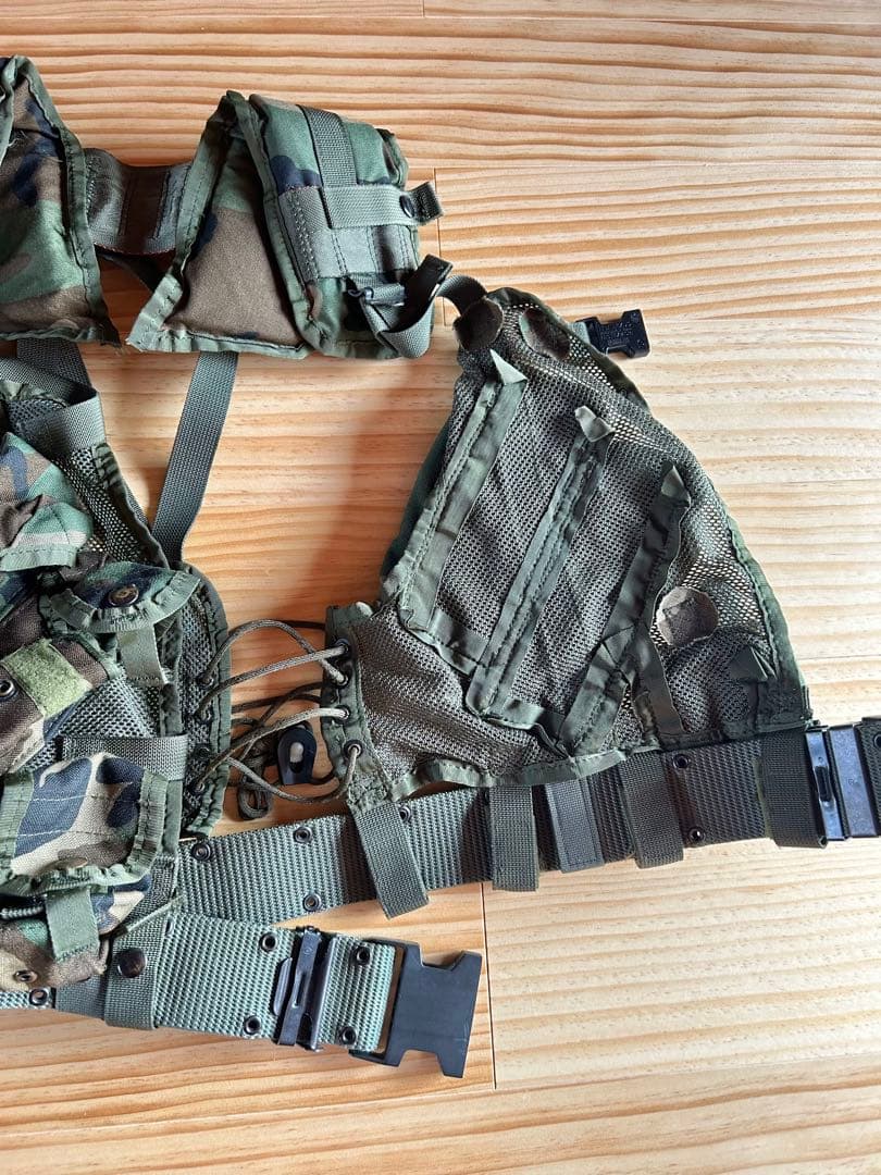 実物　米軍使用　タクティカルベスト＆ベルト